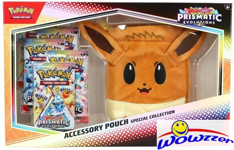 Pokemon TCG PRISMATIC EVOLUTIONS Accessory Pouch Special Collection
