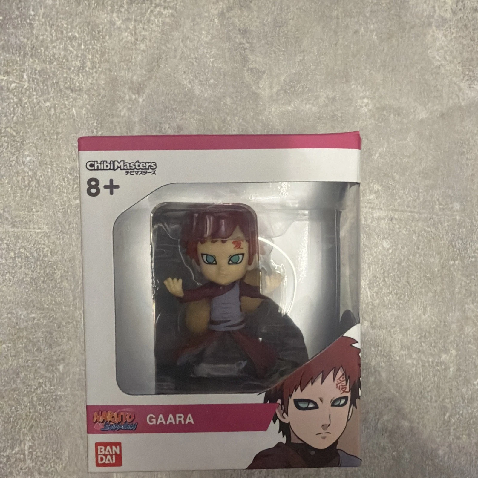 Naruto Shippuden Chibi Masters Gaara Action Figure – Bandai Mini Collectible Figure